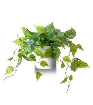 Forever Leaf Artificial Ivy Foliage Plant in Ceramic Pot