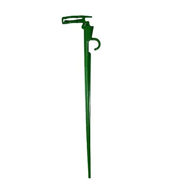 Northlight 7.5" Green 2 in 1 Christmas Tie Down and Light Stakes 100ct