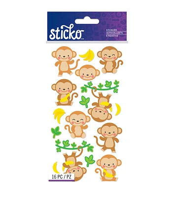 Sticko Stickers Dancing Monkeys