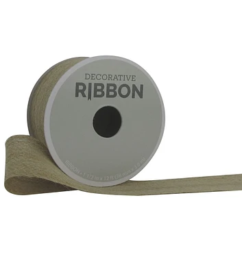 Decorative Ribbon 1.5" Burlap Ribbon Natural