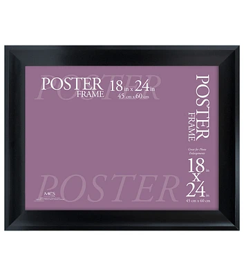 MCS 18"x24" Black Contemporary Poster Frame