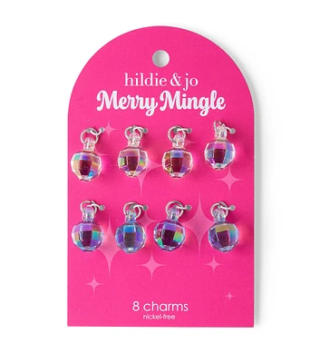 8ct Christmas Iridescent Jewel Charms by hildie & jo