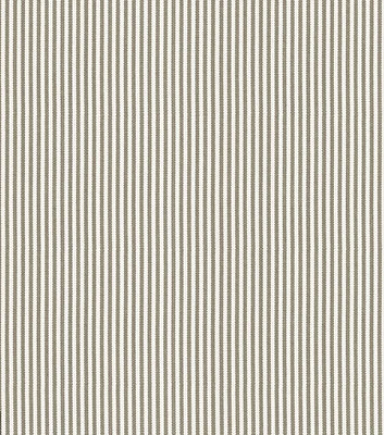 Tan Railroad Stripe Woven Fabric