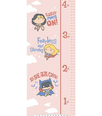 DC Comics Girl Growth Chart Panel