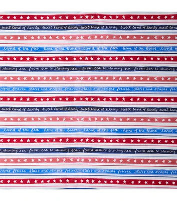 Stars And Stripes Forever Patriotic Cotton Fabric