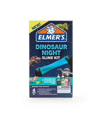 Elmer's 4ct Dinosaur DIY Slime Kit