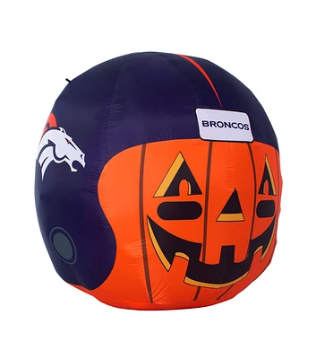 Sporticulture 4' NFL Denver Broncos Inflatable Jackolantern Helmet