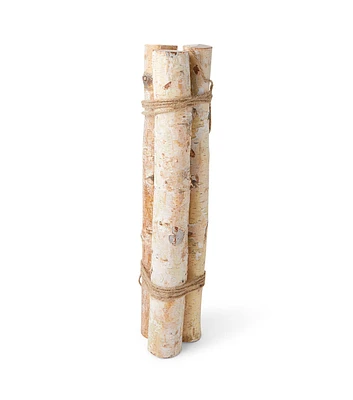 17" Christmas Birch Log Bundle by Bloom Room