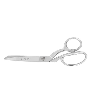 Gingher 8" Knife Edge Blunt Point Dressmaker's Shears-Serrated