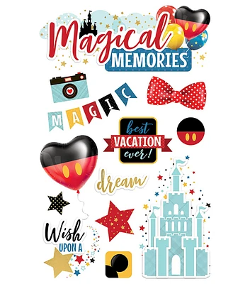 Paper House 3D Stickers Magical Memories