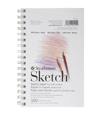 Strathmore Student Sketch Pad 5.5"X8.5" 100 Sheets