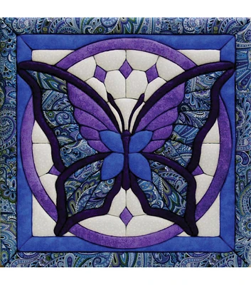 Butterfly Quilt Magic Kit 12"X12"