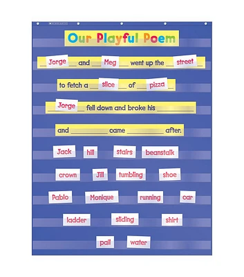 Scholastic 34" x 44" Standard Pocket Chart