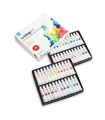 Kingart Studio Watercolor Paint 12ml Set 48pc