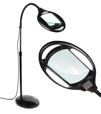 Brightech LightView LED Floor Magnifier with Diopter