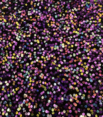 Purple Sequin Velvet Fabric by The Witching Hour