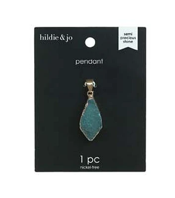 DRUZY PENDANT DARK BLUE