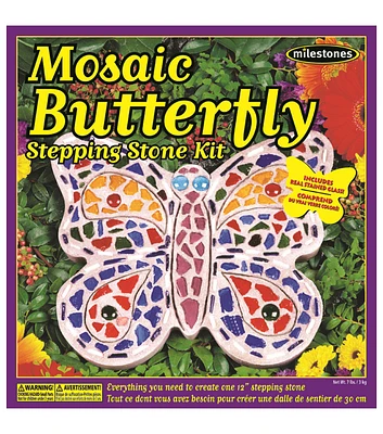 Midwest Products Mosaic Butterfly Stepping Stone Kit