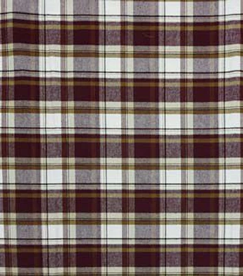 Eddie Bauer Burgundy Plaid Shacket Fabric