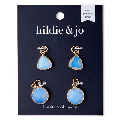 4ct White Opal Charms by hildie & jo