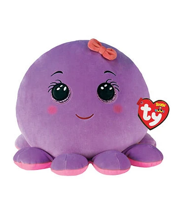 Ty Inc 10" Squish A Boos Purple Octavia Octopus Plush Toy