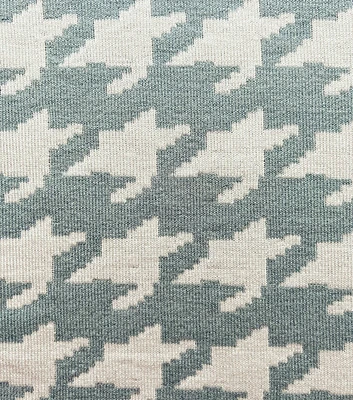 Reversible Houndstooth Jacquard Fabric