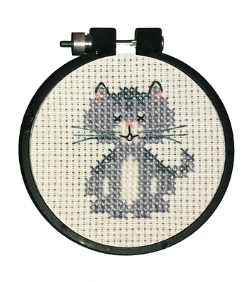 Design Works 3" Cat Stitch Counted Cross Stitch Kit