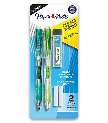 Paper Mate 0.7mm Clearpoint Starter Kit Mechanical Pencils