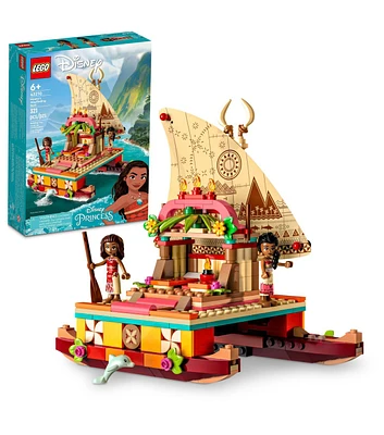LEGO Disney Princess Moana's Wayfinding Boat 43210 Set