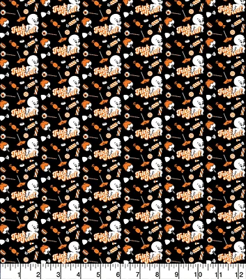 Casper Trick Or Treat Halloween Fabric