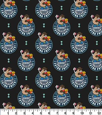 Mr Potato Head French Fries Cotton Fabric