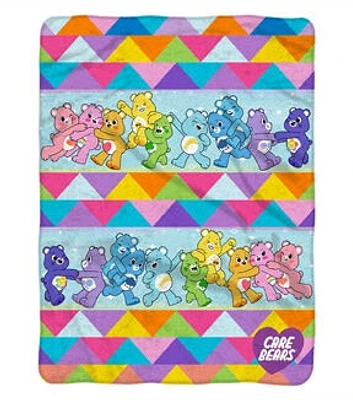 Uncanny Brands 60” x 80”  Care Bears Blanket