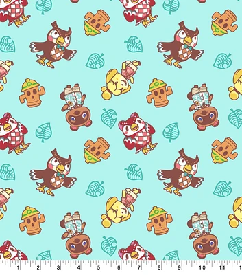 Animal Crossing Welcome To Cotton Fabric