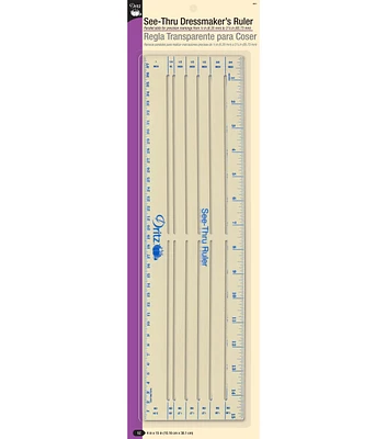 Dritz See-Thru Dressmakers Ruler