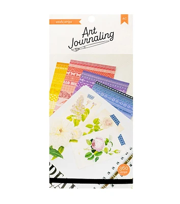 American Crafts Art Journaling Washi Strips