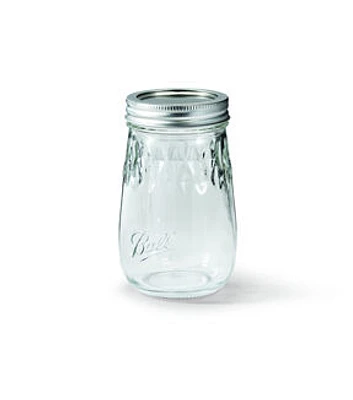 Ball Flute Jars Regular Mouth 16Oz 4Pk