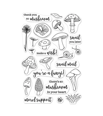 Hero Arts Clear Stamp Set Fungi