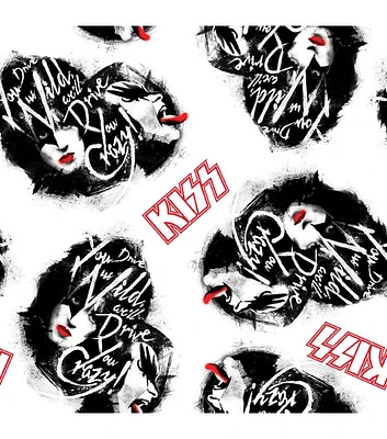 KISS Cotton Fabric Drive You Crazy