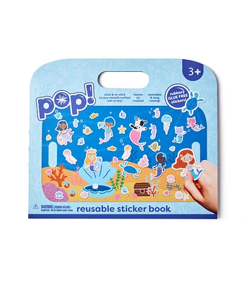 Marine Life Travel Reusable Sticker Book by POP!