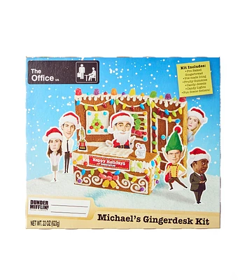 6pc Christmas The Office Gingerbread House Kit