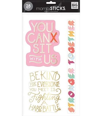 Mambi Stickers Stronger Together