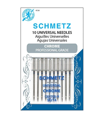 Schmetz Chrome Professional Grade Universal Machine Needles Size