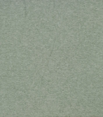 Green Checkered Knit Fabric