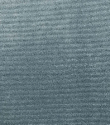 Dusty Blue Knit Corduroy Fabric by POP!