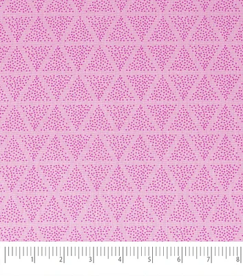 Singer Pink Dots Blender Quilt Cotton Fabric