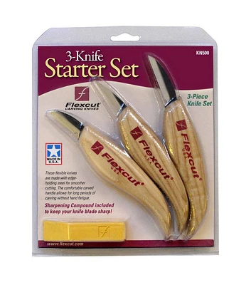 FlexCut Tool 3 Knife Starter Set