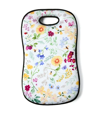 19" Multi Colored Floral Rubber Kneeler Pad by Place & Time