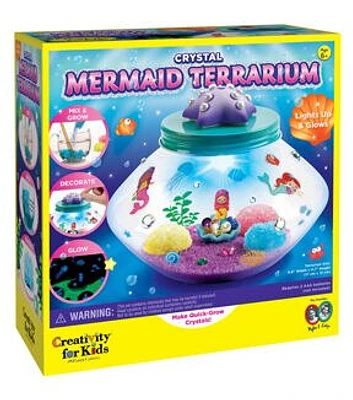 Creativity for Kids Crystal Mermaid Terrarium Kit