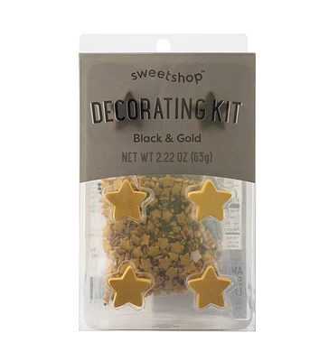 Sweet Shop Decoration Kit Black & Gold