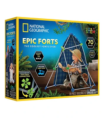 National Geographic 14.5" Epic Forts Building Kit 70pc